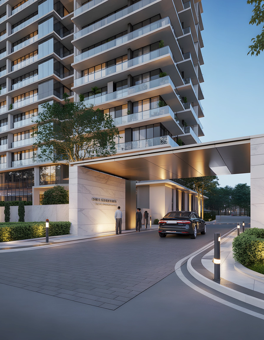 Oberoi Reality Sector 58 Entrance Amenity